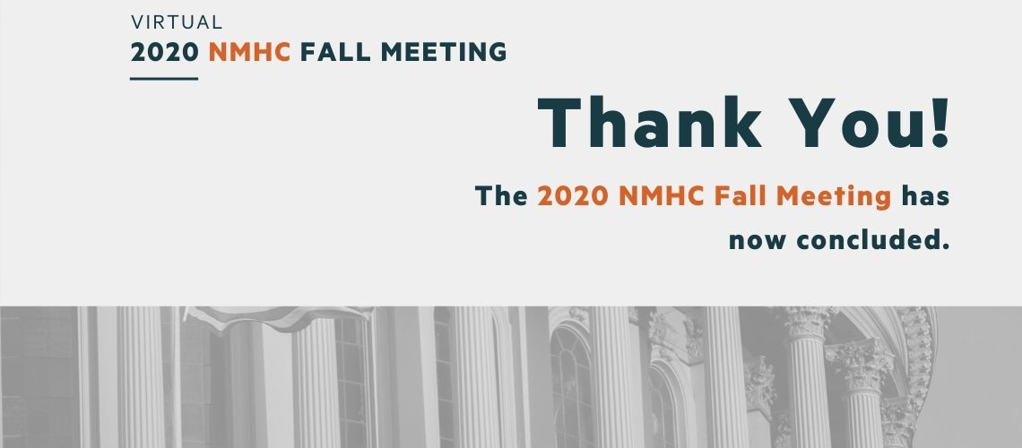 NMHC NMHC Meetings and Events
