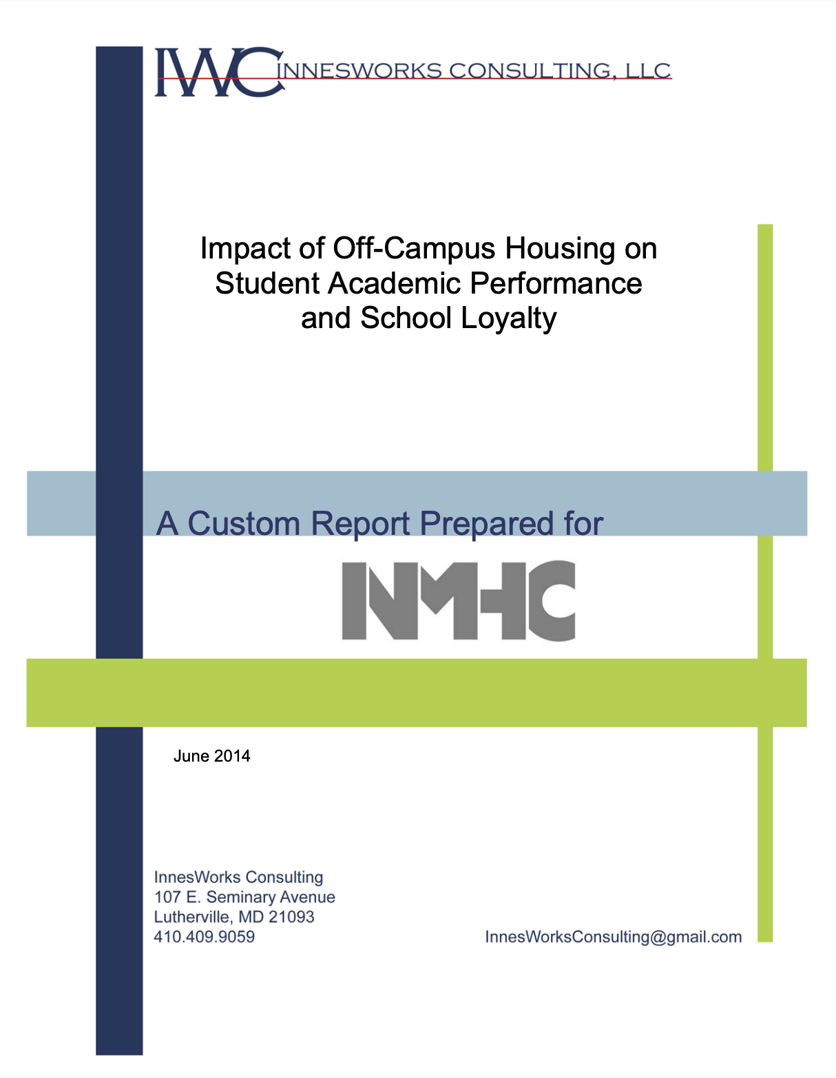 NMHC Research Reports